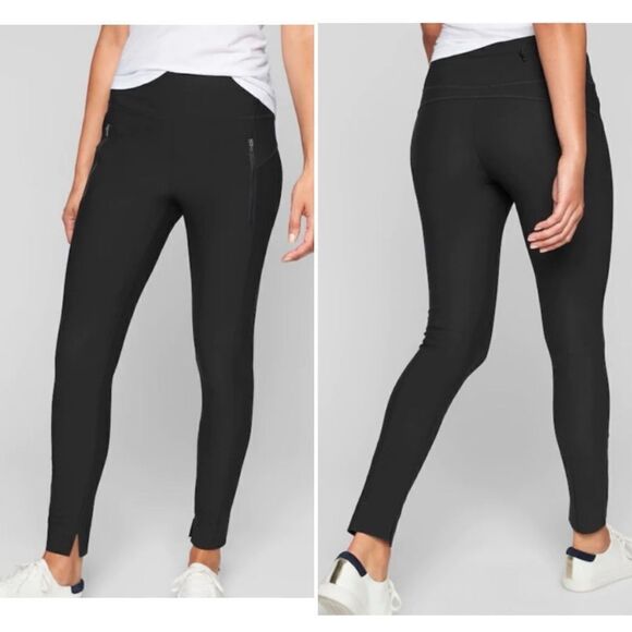 ATHLETA Black Stellar City Pants-M - Picture 1 of 10